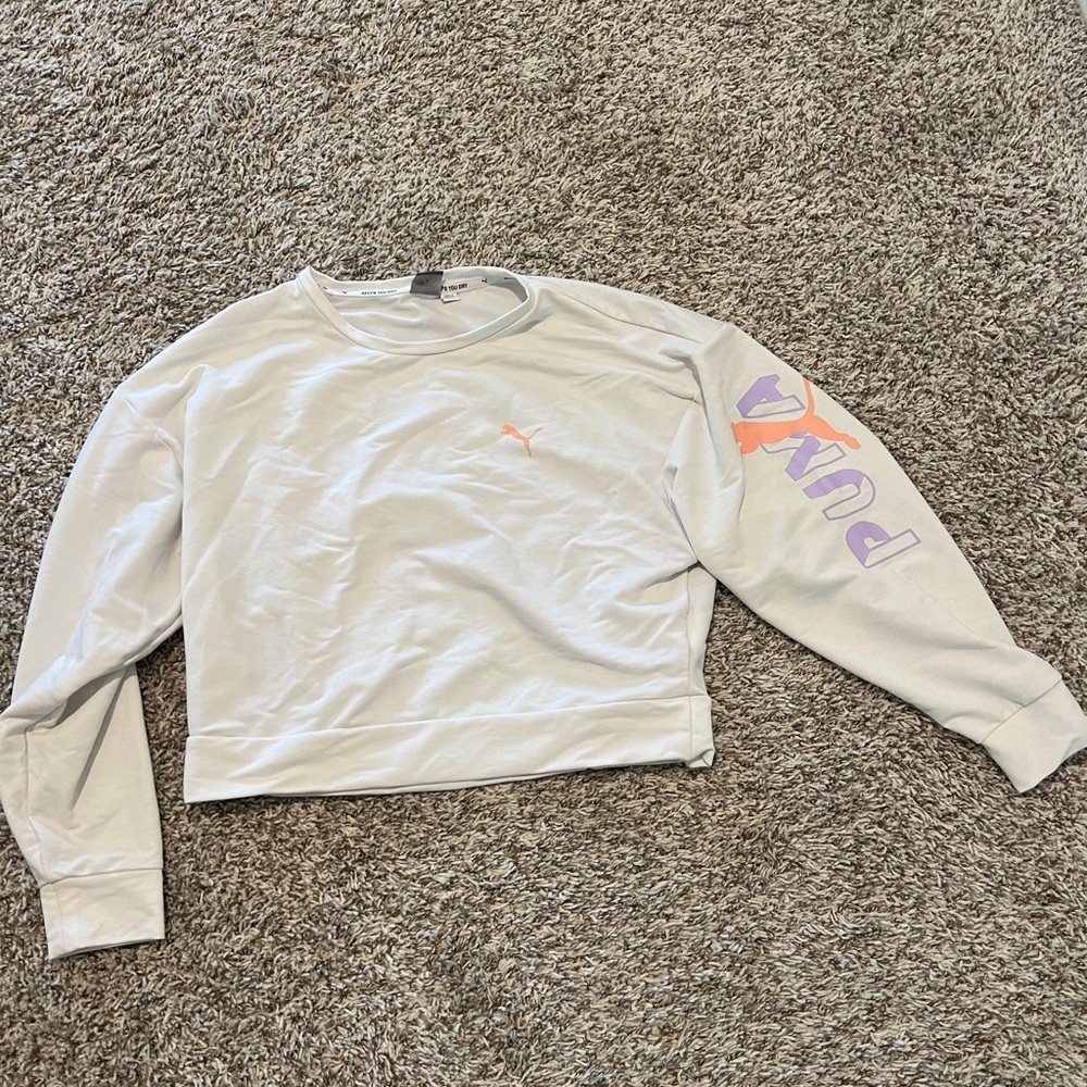 Puma cropped sweatshirt